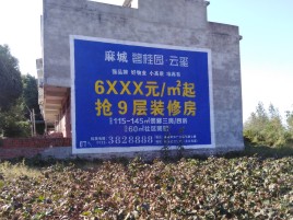 钟祥墙体广告的好处