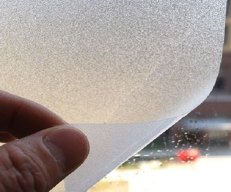 钟祥玻璃门外面粘广告用什么材料好？