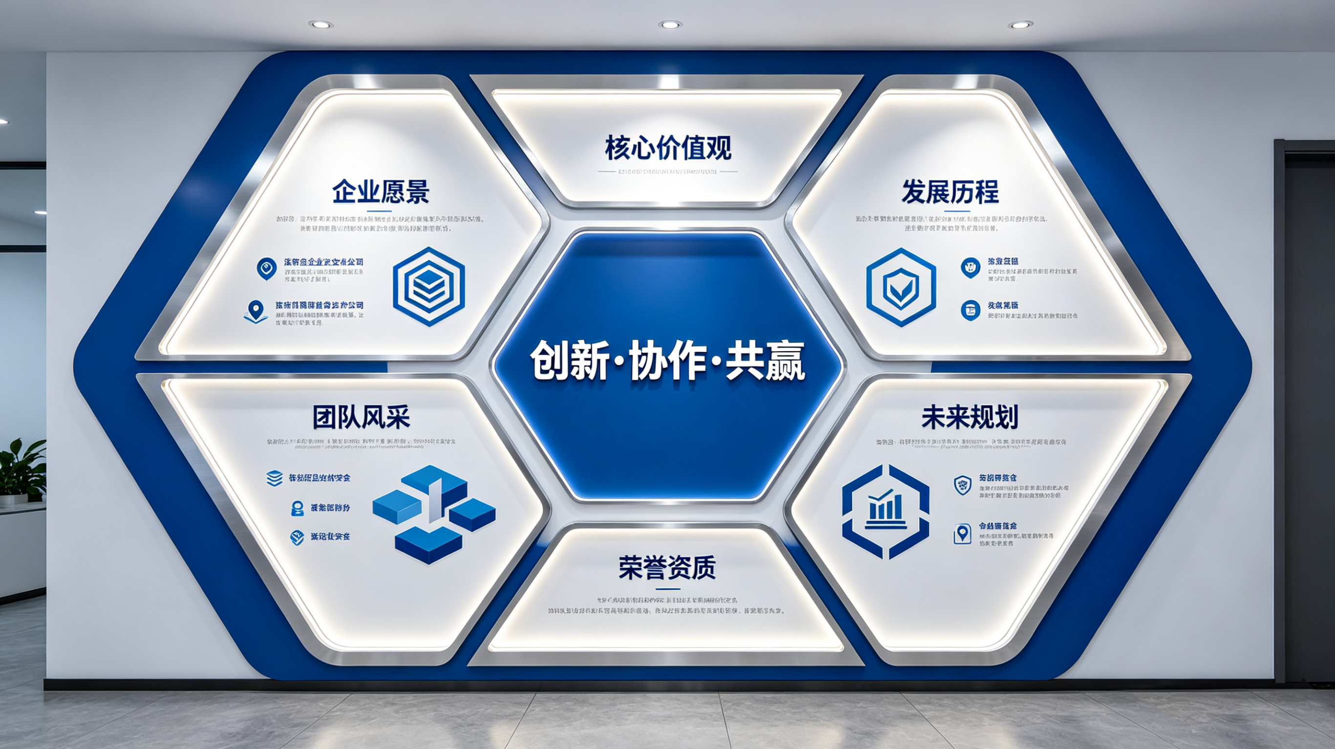 钟祥企业文化墙六边形避坑指南（新手常犯5个错误）